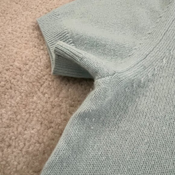 Quince Short Sleeve Cashmere Sweater Top S - Picture 6 of 8
